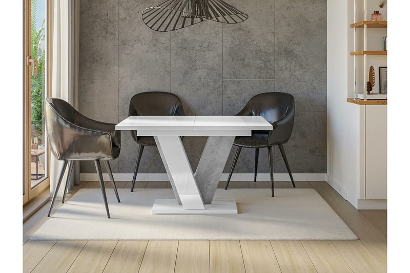 Denogal Matbord 90 cm Grey - Huonekalut - Pöytä & ruokailuryhmä - Ruokapöydät & keittiön pöydät