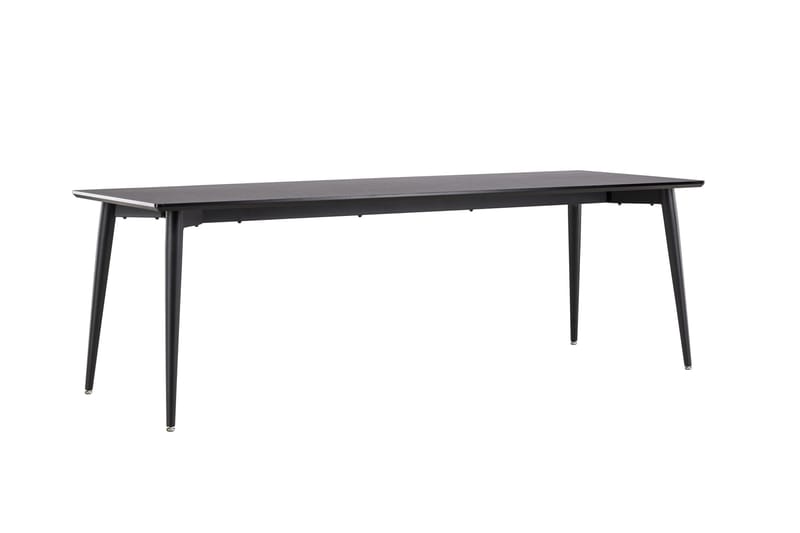 Ellis Ruokapöytä 230x85 cm - Musta - Huonekalut - Pöytä & ruokailuryhmä - Ruokapöydät & keittiön pöydät
