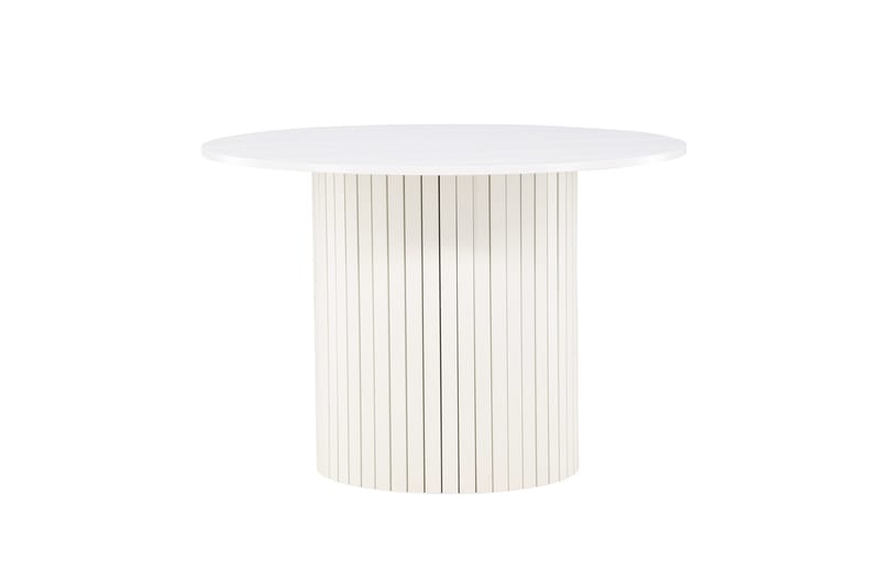 Härön Ruokapöytä 110 cm - Valkoinen - Huonekalut - Pöytä & ruokailuryhmä - Ruokapöydät & keittiön pöydät