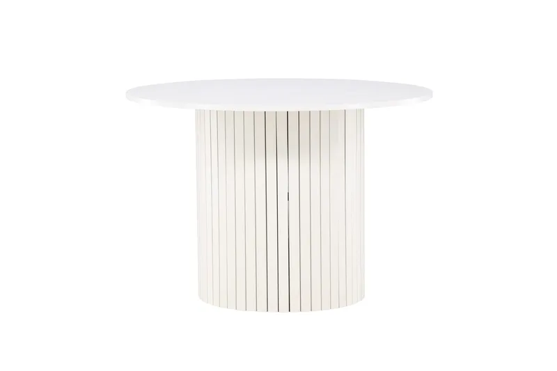 Härön Ruokapöytä 110 cm, Valkoinen