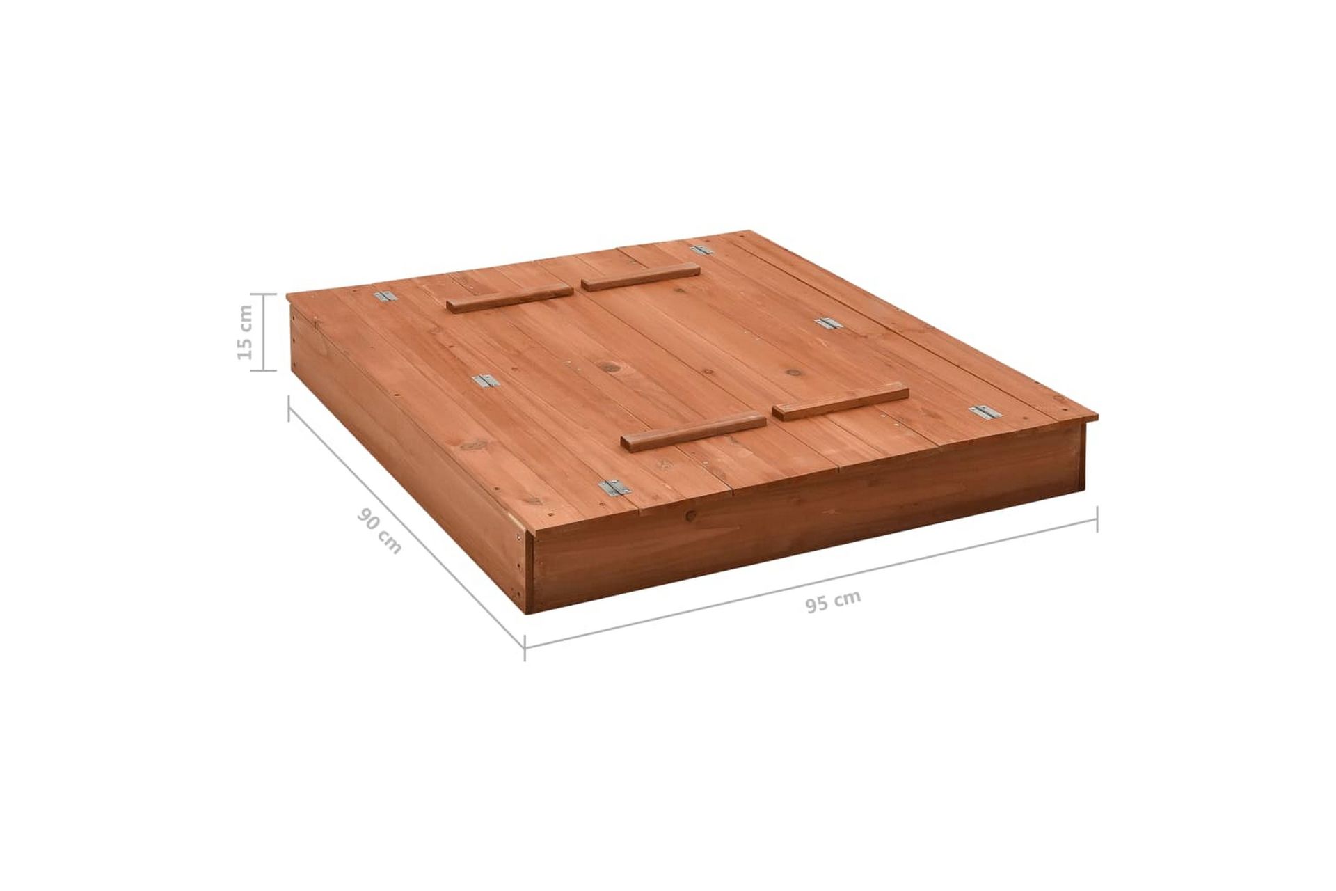 Hiekkalaatikko kuusi 95x90x15 cm - Huonekalut - Pöytä & ruokailuryhmä - Ruokapöydät & keittiön pöydät