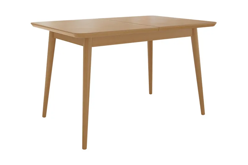 Ingram jatkettava suorakulmainen ruokapöytä 140 cm puuta - Beige - Huonekalut - Pöytä & ruokailuryhmä - Ruokapöydät & keittiön pöydät