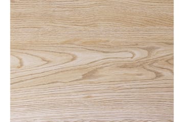 Joyl suorakaiteen muotoinen ruokapöytä 180x90 cm tammea metallisävyllä - Beige - Huonekalut - Pöytä & ruokailuryhmä - Ruokapöydät & keittiön pöydät