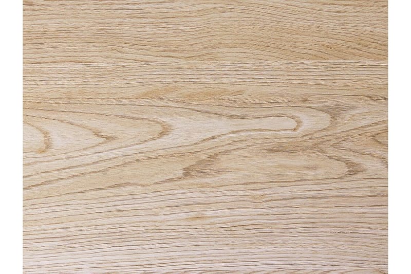 Joyl suorakaiteen muotoinen ruokapöytä 180x90 cm tammea metallisävyllä - Beige - Huonekalut - Pöytä & ruokailuryhmä - Ruokapöydät & keittiön pöydät