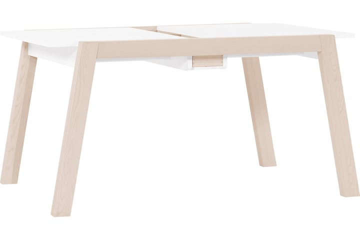 Kokoontaitettava Ruokapöytä Spot Puu/Luonnonväri/Valkoinen - VOX - Ruokapöydät & keittiön pöydät - Kokoontaitettavat pöydät