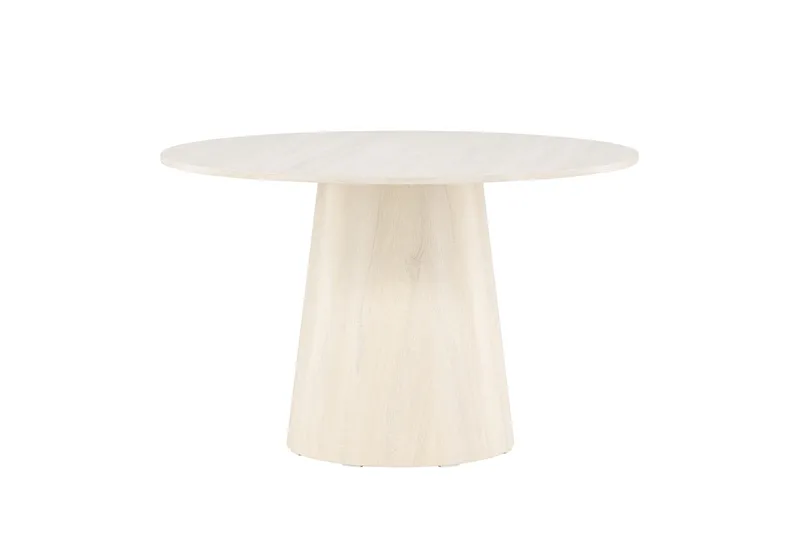 Lanzo Ruokapöytä 120 cm, Whitewash