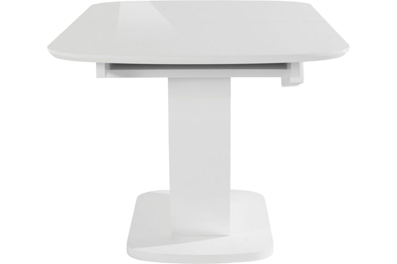 Melfort soikea ruokapöytä 160 cm - Valkoinen - Huonekalut - Pöytä & ruokailuryhmä - Ruokapöydät & keittiön pöydät