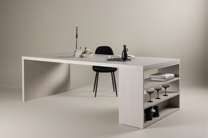 Mika Ruokapöytä 230x110 cm Valkopesu - Venture Home - Ruokapöydät & keittiön pöydät
