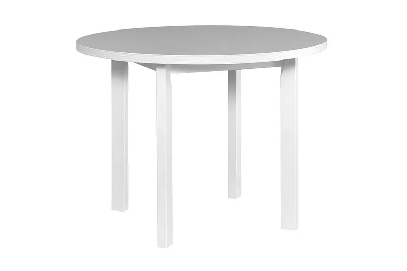 Napoli pyöreä ruokapöytä 100 cm, Valkoinen