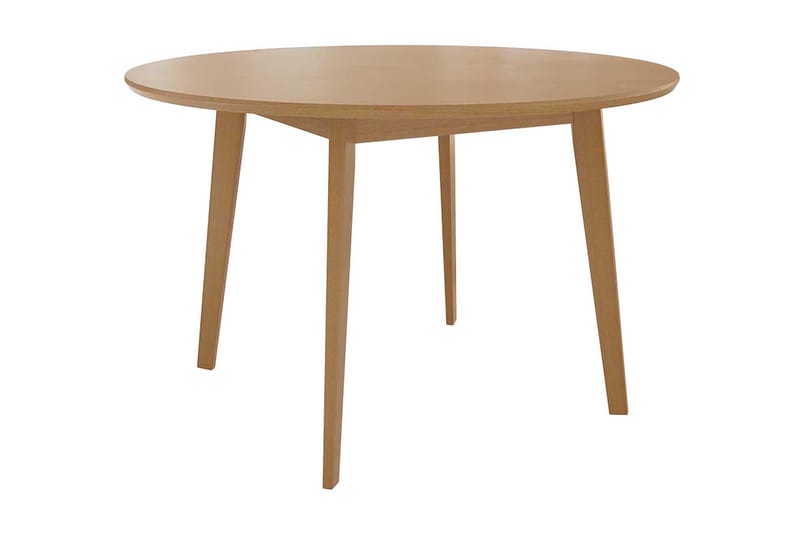 Natur pyöreä ruokapöytä puuta, Beige