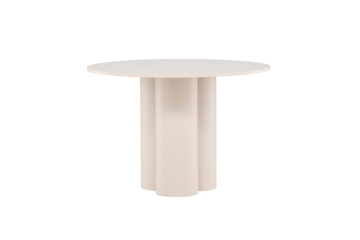 Olivero Ruokapöytä 110 cm Beige - Venture Home - Ruokapöydät & keittiön pöydät