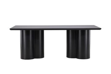 Olivero Ruokapöytä 210x100 cm Musta