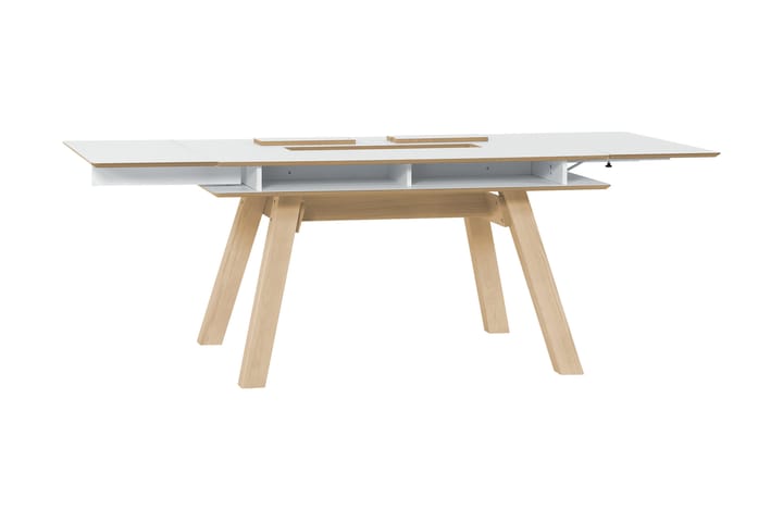 Pöytä 4You 140x100 cm Valkoinen - VOX - Ruokapöydät & keittiön pöydät