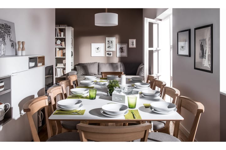 Pöytä 4You 140x100 cm Valkoinen - VOX - Ruokapöydät & keittiön pöydät