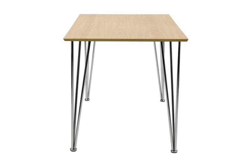 Pöytä Elisha 120 cm - Puu/Kromi - Huonekalut - Pöytä & ruokailuryhmä - Ruokapöydät & keittiön pöydät