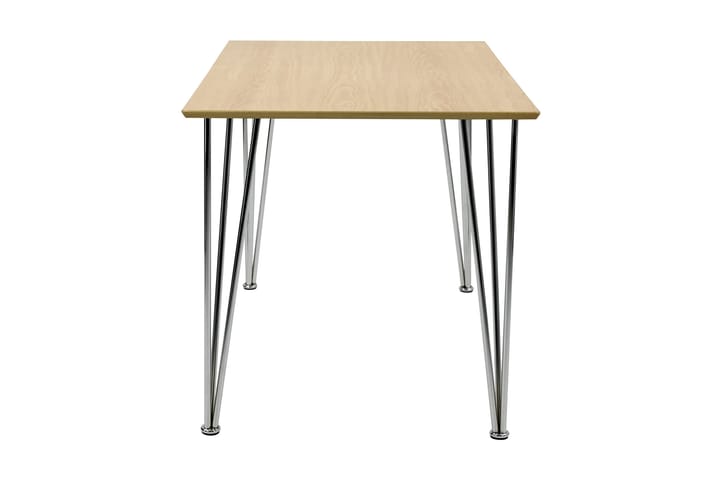 Pöytä Elisha 120 cm - Puu/Kromi - Ruokapöydät & keittiön pöydät