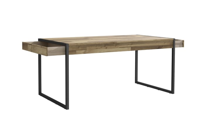 Pöytä Lodmoor 166 cm - Ruskea - Ruokapöydät & keittiön pöydät