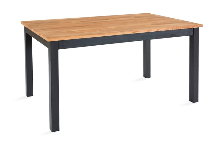 Pöytä Shannon 140 cm - Puu/Musta - Ruokapöydät & keittiön pöydät