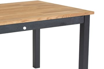 Pöytä Shannon 140 cm - Puu/Musta - Huonekalut - Pöytä & ruokailuryhmä - Ruokapöydät & keittiön pöydät