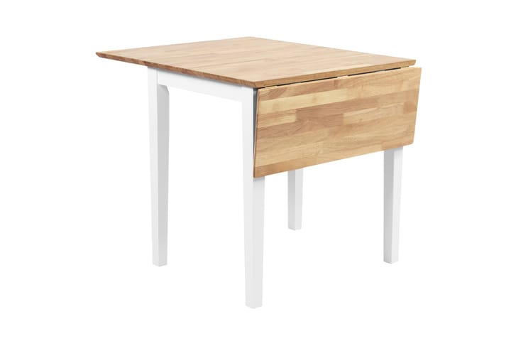 Pöytä Vries Jatkettava 62 cm - Valkoinen/Puu - Ruokapöydät & keittiön pöydät