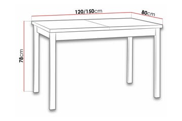Patrickswell ruokapöytä 80 cm - Huonekalut - Pöytä & ruokailuryhmä - Ruokapöydät & keittiön pöydät