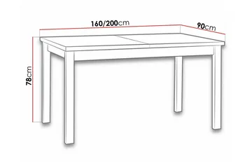 Patrickswell ruokapöytä 90 cm - Huonekalut - Pöytä & ruokailuryhmä - Ruokapöydät & keittiön pöydät