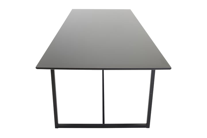 Perlie Ruokapöytä 240x100 cm Musta - Venture Home - Ruokapöydät & keittiön pöydät