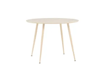 Plaza Ruokapöytä 100 cm - Whitewash - Huonekalut - Pöytä & ruokailuryhmä - Ruokapöydät & keittiön pöydät