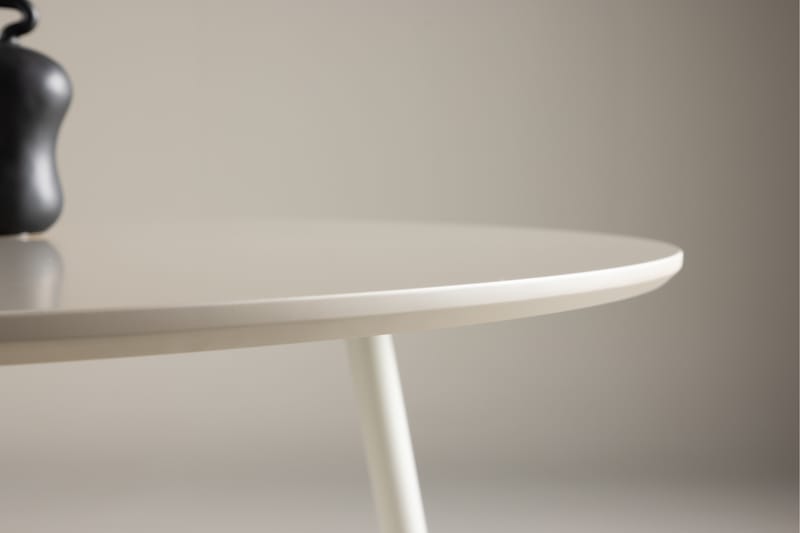 Plaza Ruokapöytä 120 cm - Beige - Huonekalut - Pöytä & ruokailuryhmä - Ruokapöydät & keittiön pöydät