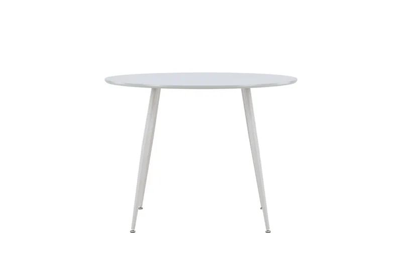 Plaza pyöreä ruokapöytä 100 cm, Harmaa