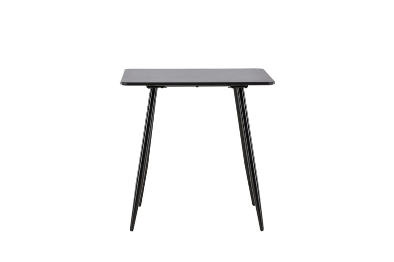 Polar Ruokapöytä 75x75 cm - Musta - Huonekalut - Pöytä & ruokailuryhmä - Ruokapöydät & keittiön pöydät