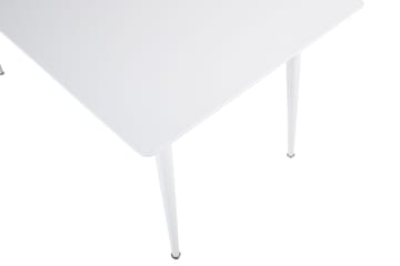 Polar suorakaiteen muotoinen ruokapöytä 180 cm puuta - Valkoinen - Huonekalut - Pöytä & ruokailuryhmä - Ruokapöydät & keittiön pöydät