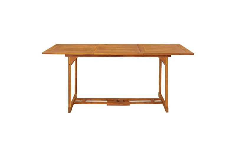 Puutarharuokapöytä 180x90x75 cm täysi akaasiapuu - Ruskea - Huonekalut - Pöytä & ruokailuryhmä - Ruokapöydät & keittiön pöydät