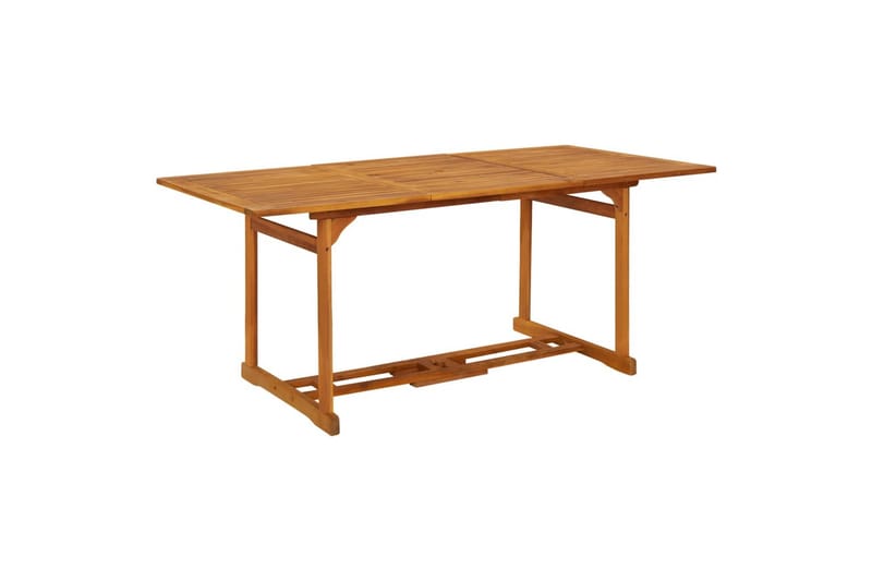 Puutarharuokapöytä 180x90x75 cm täysi akaasiapuu - Ruskea - Huonekalut - Pöytä & ruokailuryhmä - Ruokapöydät & keittiön pöydät