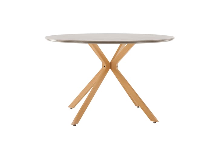 Pyöreä Ruokapöytä Arnulf 120 cm - Harmaa - Ruokapöydät & keittiön pöydät