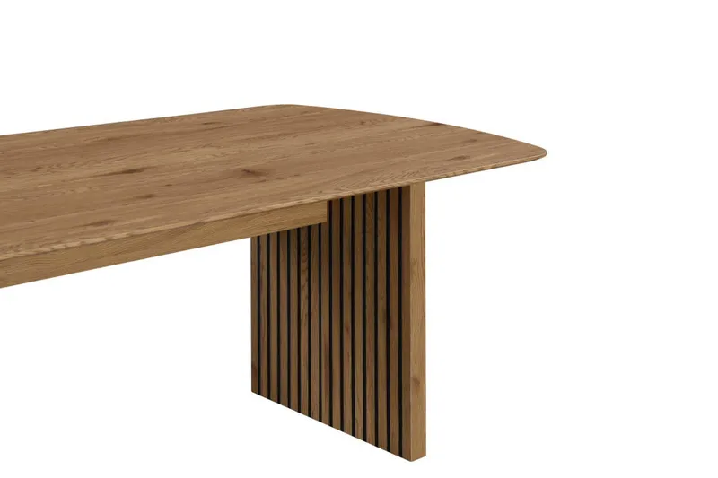 Richeto Ruokapöytä 210 cm - Luonnollinen viimeistely - Huonekalut - Pöytä & ruokailuryhmä - Ruokapöydät & keittiön pöydät