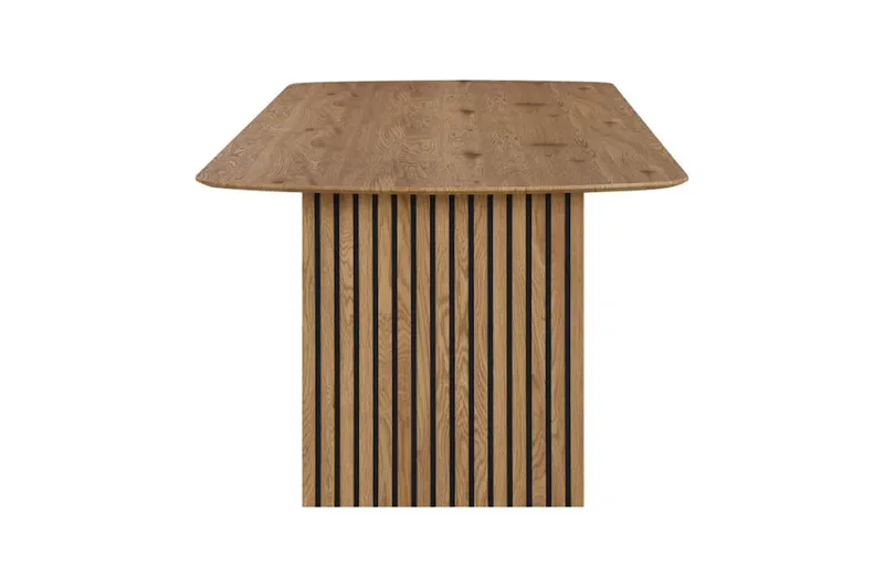 Richeto Ruokapöytä 210 cm - Luonnollinen viimeistely - Huonekalut - Pöytä & ruokailuryhmä - Ruokapöydät & keittiön pöydät