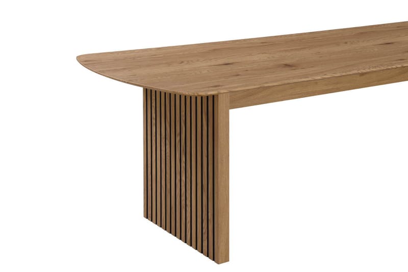 Richeto Ruokapöytä 240 cm - Luonnollinen viimeistely - Huonekalut - Pöytä & ruokailuryhmä - Ruokapöydät & keittiön pöydät