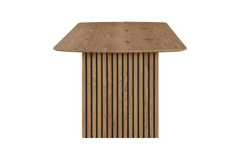 Richeto Ruokapöytä 240 cm - Luonnollinen viimeistely - Huonekalut - Pöytä & ruokailuryhmä - Ruokapöydät & keittiön pöydät