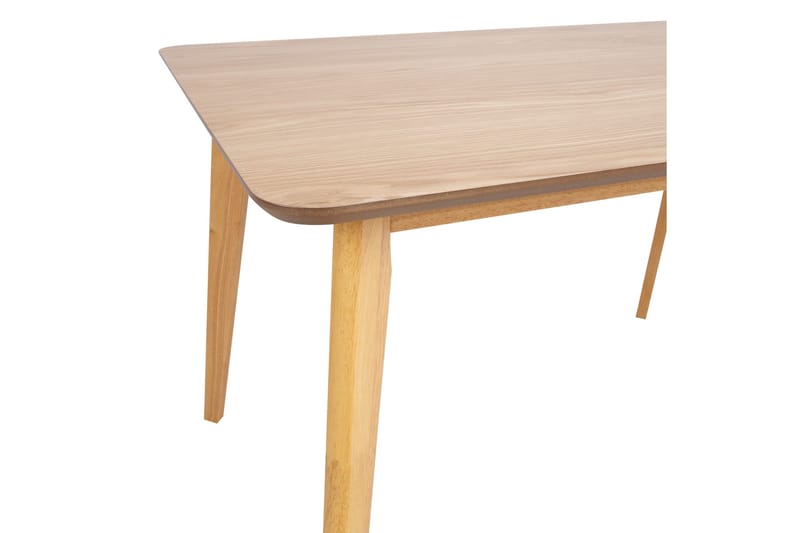 Roxby suorakulmainen ruokapöytä 120 cm puu- ja tammijäljitelmällä - Luonnonvärinen - Huonekalut - Pöytä & ruokailuryhmä - Ruokapöydät & keittiön pöydät