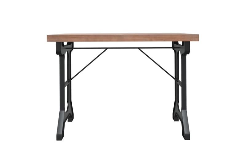 Ruokapöytä 110x65x82 cm täysi kuusi ja rauta - Ruskea - Huonekalut - Pöytä & ruokailuryhmä - Ruokapöydät & keittiön pöydät