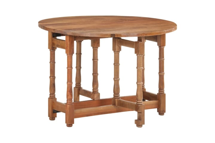 Ruokapöytä 110x76 cm Pyöreä Mango - Ruskea - Ruokapöydät & keittiön pöydät