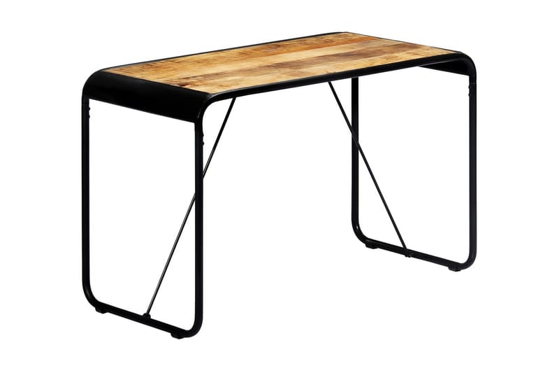 Ruokapöytä 118x60x76 cm täysi karkea mangopuu - Ruskea - Huonekalut - Pöytä & ruokailuryhmä - Ruokapöydät & keittiön pöydät