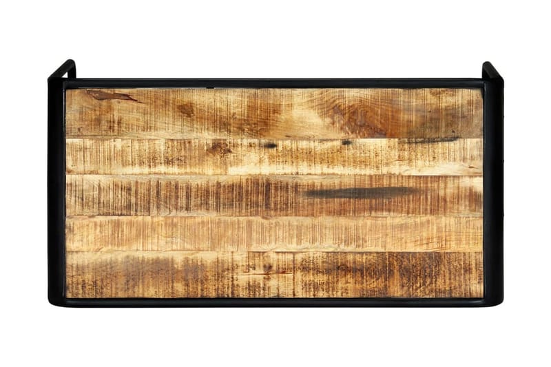 Ruokapöytä 118x60x76 cm täysi karkea mangopuu - Ruskea - Huonekalut - Pöytä & ruokailuryhmä - Ruokapöydät & keittiön pöydät