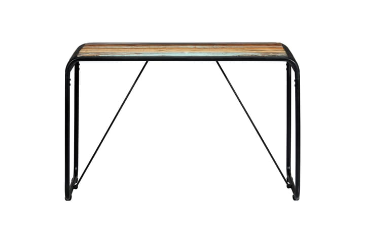 Ruokapöytä 118x60x76 cm täysi kierrätetty mangopuu - Monivärinen - Ruokapöydät & keittiön pöydät