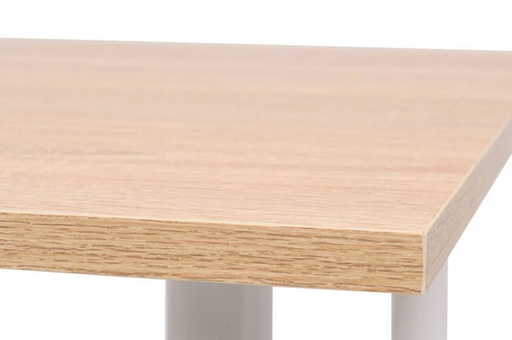 Ruokapöytä 120x60x73 cm tammi ja valkoinen - Ruskea - Ruokapöydät & keittiön pöydät