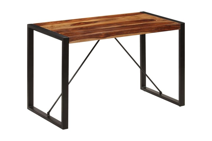 Ruokapöytä 120x60x76 cm seesampuu - Ruskea - Ruokapöydät & keittiön pöydät