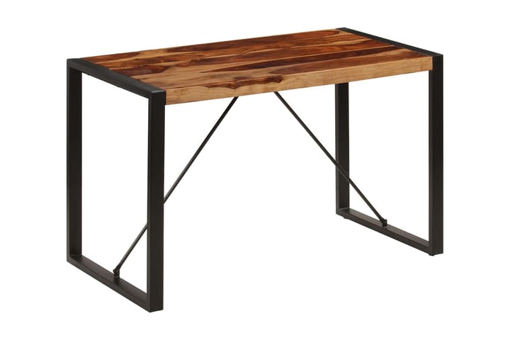 Ruokapöytä 120x60x76 cm seesampuu - Ruskea - Ruokapöydät & keittiön pöydät