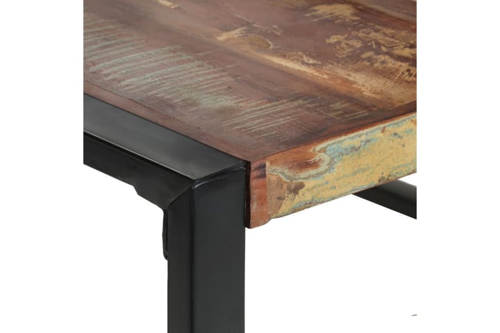 Ruokapöytä 140x140x75 cm täysi kierrätetty puu - Monivärinen - Ruokapöydät & keittiön pöydät