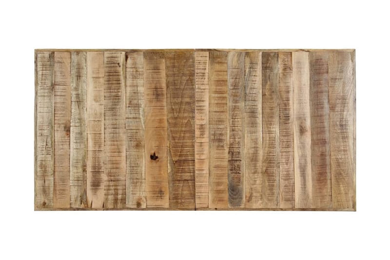 Ruokapöytä 140x70x75 cm karkea mangopuu - Ruskea - Huonekalut - Pöytä & ruokailuryhmä - Ruokapöydät & keittiön pöydät